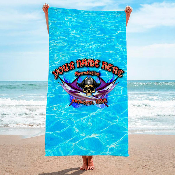 Pirate Fishing Crystal Waters - Premium & Standard Towel – MiamiSublimation