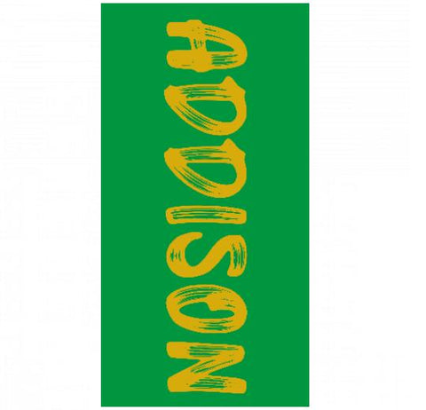 Premium Beach Towel - 30″x60″- Cotton Backing