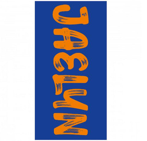 Premium Beach Towel - 30″x60″- Cotton Backing