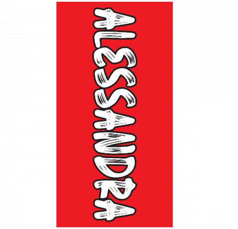 Premium Beach Towel - 30″x60″- Cotton Backing