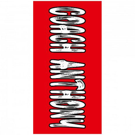 Premium Beach Towel - 30″x60″- Cotton Backing