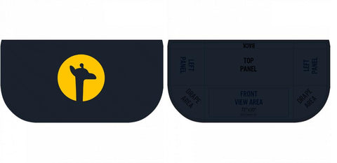 6ft Tablecloth - Standard Poplin - 3 Sided