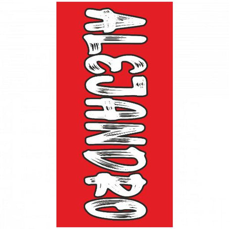 Premium Beach Towel - 30″x60″- Cotton Backing