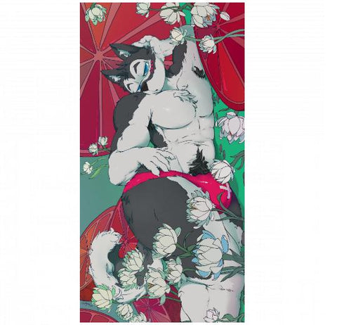 Premium Beach Towel - 30″x60″- Cotton Backing