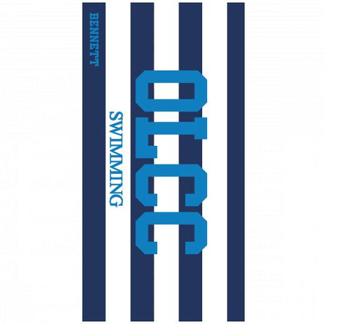 Premium Beach Towel - 30″x60″- Cotton Backing