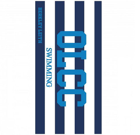 Premium Beach Towel - 30″x60″- Cotton Backing