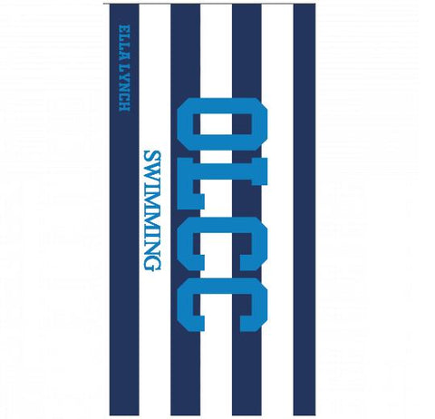 Premium Beach Towel - 30″x60″- Cotton Backing