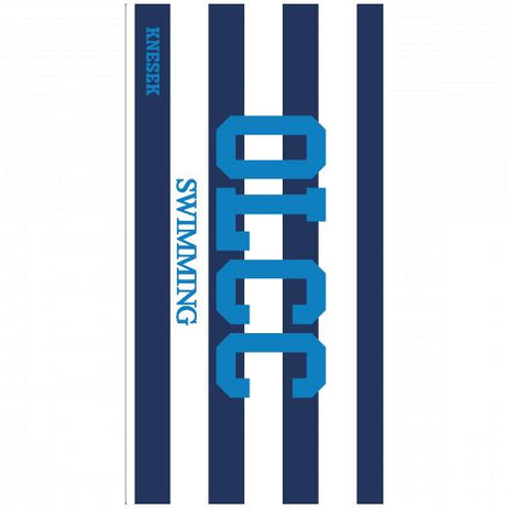 Premium Beach Towel - 30″x60″- Cotton Backing