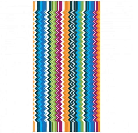Premium Beach Towel - 30″x60″- Cotton Backing