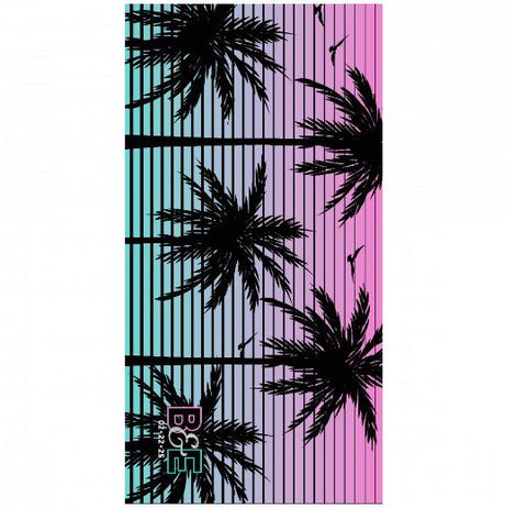 Premium Beach Towel - 30″x60″- Cotton Backing