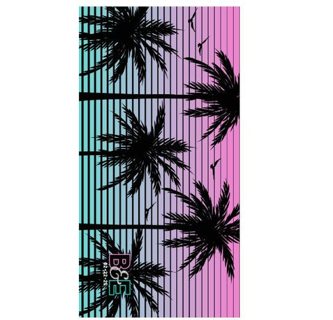 Premium Beach Towel - 30&#34;x60&#34;- Cotton Backing