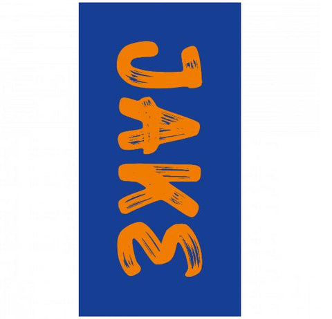 Premium Beach Towel - 30&#34;x60&#34;- Cotton Backing