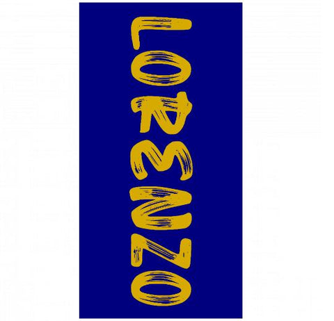 Premium Beach Towel - 30&#34;x60&#34;- Cotton Backing