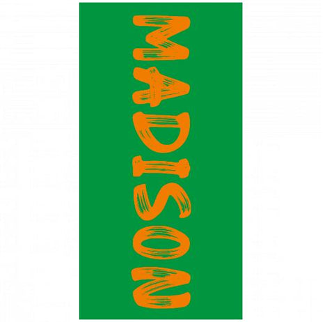 Premium Beach Towel - 30&#34;x60&#34;- Cotton Backing