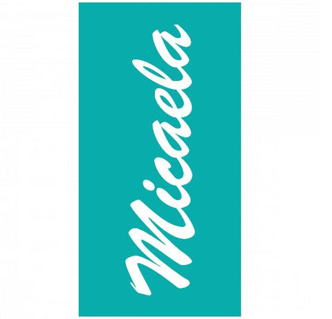 Premium Beach Towel - 30&#34;x60&#34;- Cotton Backing