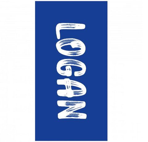 Premium Beach Towel - 30&#34;x60&#34;- Cotton Backing