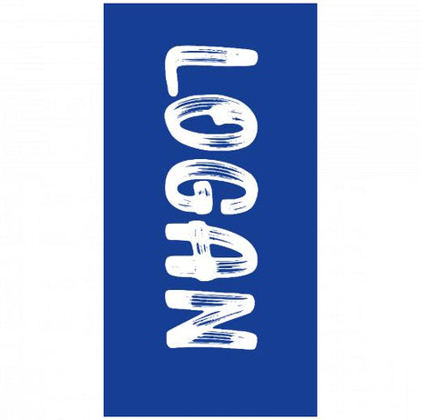 Premium Beach Towel - 30&#34;x60&#34;- Cotton Backing