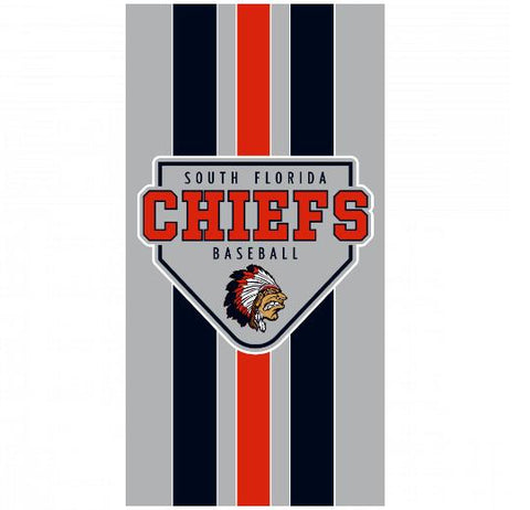 Premium Beach Towel - 30&#34;x60&#34;- Cotton Backing