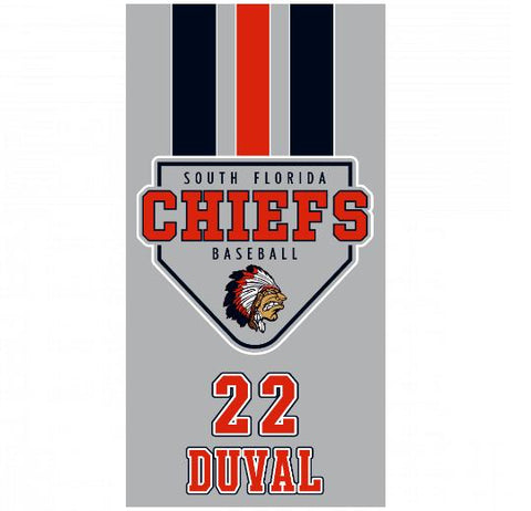 Premium Beach Towel - 30&#34;x60&#34;- Cotton Backing