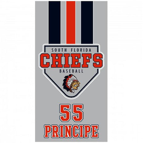 Premium Beach Towel - 30&#34;x60&#34;- Cotton Backing