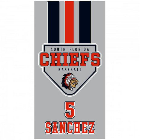 Premium Beach Towel - 30&#34;x60&#34;- Cotton Backing