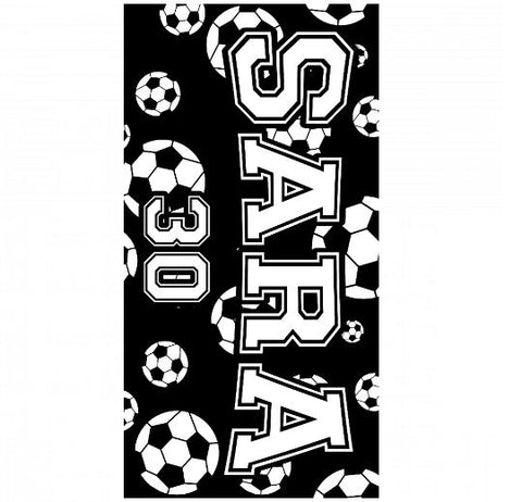 Premium Beach Towel - 30&#34;x60&#34;- Cotton Backing