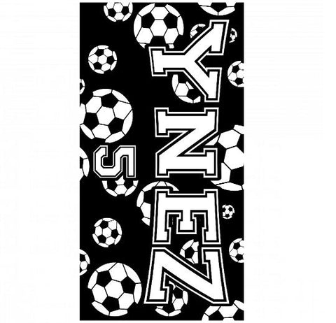 Premium Beach Towel - 30&#34;x60&#34;- Cotton Backing