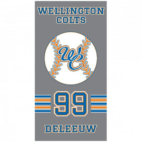 Premium Beach Towel - 30&#34;x60&#34;- Cotton Backing