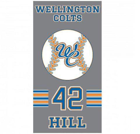 Premium Beach Towel - 30&#34;x60&#34;- Cotton Backing