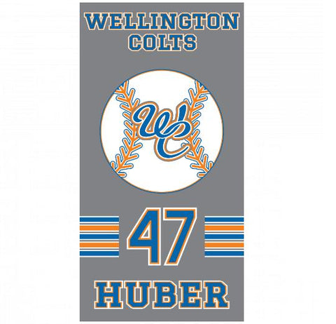 Premium Beach Towel - 30&#34;x60&#34;- Cotton Backing