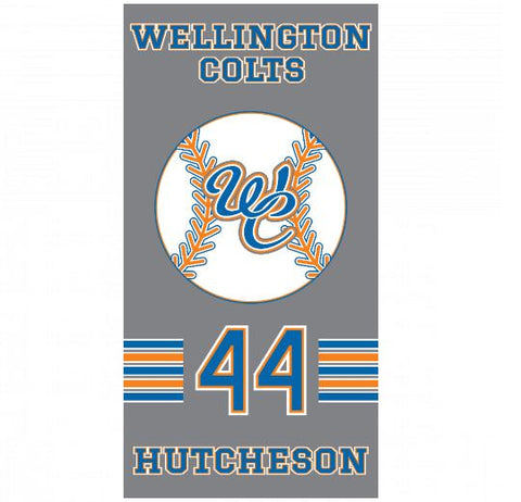 Premium Beach Towel - 30&#34;x60&#34;- Cotton Backing