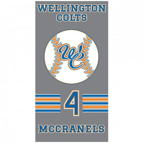 Premium Beach Towel - 30&#34;x60&#34;- Cotton Backing
