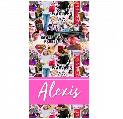 Premium Beach Towel - 30&#34;x60&#34;- Cotton Backing