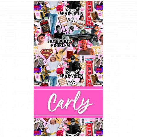 Premium Beach Towel - 30&#34;x60&#34;- Cotton Backing