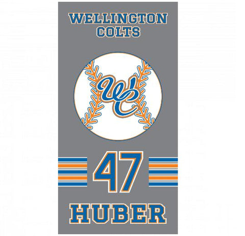 Premium Beach Towel - 30&#34;x60&#34;- Cotton Backing