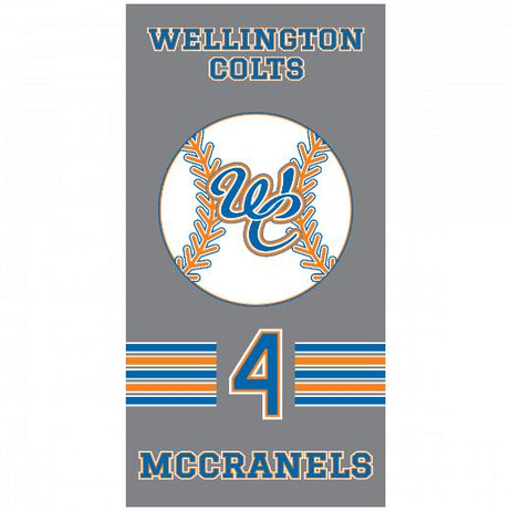 Premium Beach Towel - 30&#34;x60&#34;- Cotton Backing