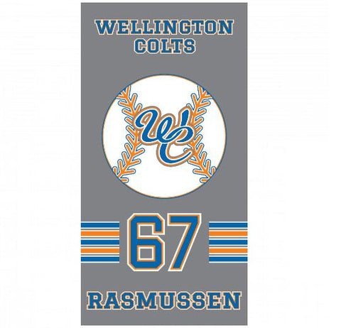 Premium Beach Towel - 30&#34;x60&#34;- Cotton Backing