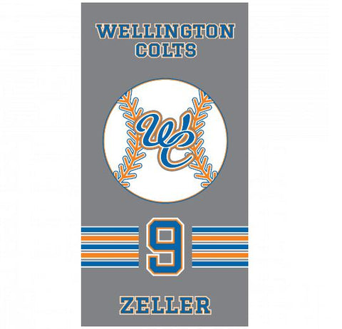 Premium Beach Towel - 30&#34;x60&#34;- Cotton Backing