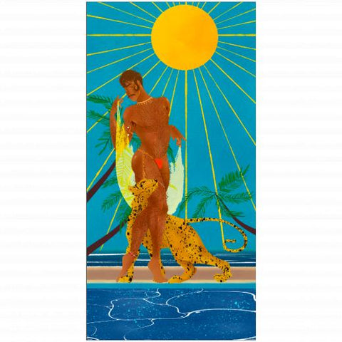 Premium Beach Towel - 30″x60″- Cotton Backing