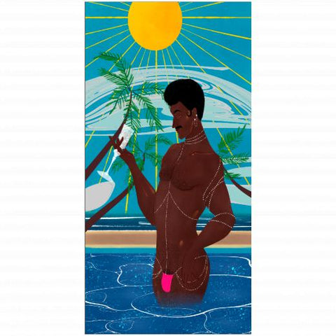 Premium Beach Towel - 30″x60″- Cotton Backing