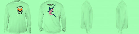 Full Custom Men's Long Sleeve Spot Print - $50 upcharge this item only.