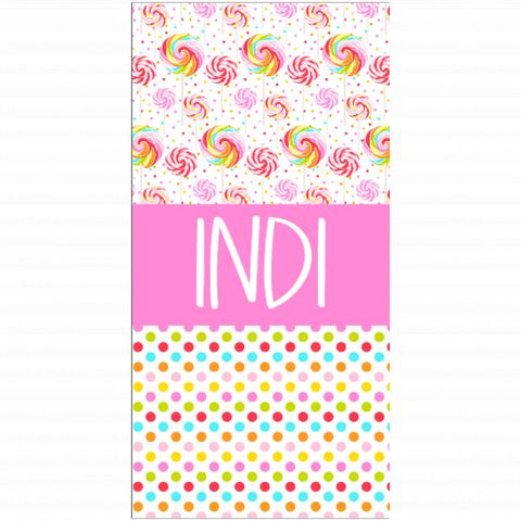 Premium Beach Towel - 30″x60″- Cotton Backing