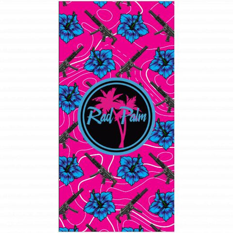 Premium Beach Towel - 30″x60″- Cotton Backing