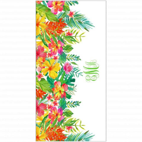 Premium Beach Towel - 30″x60″- Cotton Backing