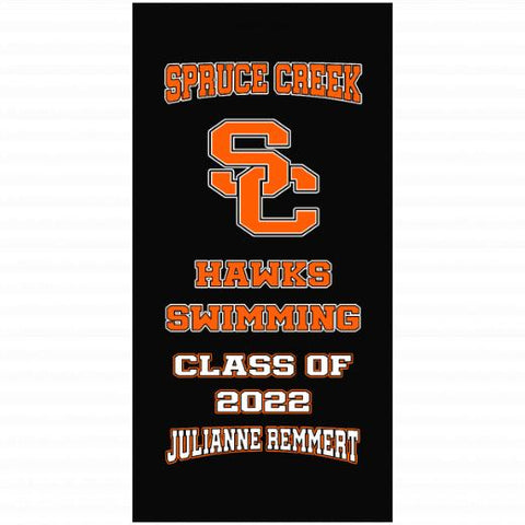 Standard Beach Towel - 30″x60″ - 100% Polyester