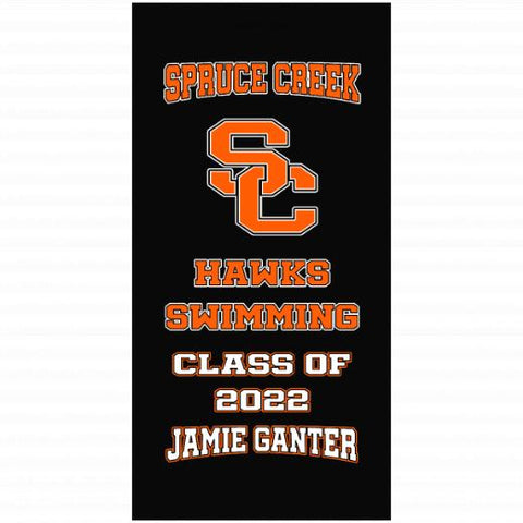 Standard Beach Towel - 30″x60″ - 100% Polyester