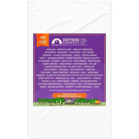 Premium Rally Hand Towel - 11″x18″ - Cotton Backing