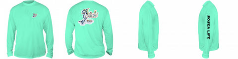Full Custom Men's Long Sleeve Spot Print - $50 upcharge this item only.