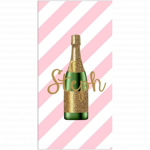 Premium Beach Towel - 30″x60″- Cotton Backing