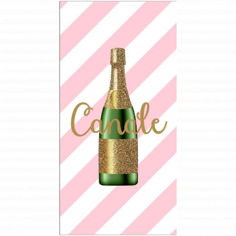 Premium Beach Towel - 30″x60″- Cotton Backing